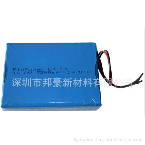 14.8V 3300mAh lithium polymer rechargeable battery pack
